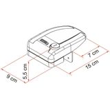 Diefstalbeveiliging - Voertuigdeuren - Aluminium - Inclusief Schroeven