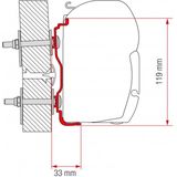 Fiamma Hymer vanaf 2016 Voortent adapter voor Fiamma F45 400 cm