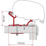 Fiamma Adapter Carthago Malibu 340 Luifel adapter voor Fiamma F80 / F65 450