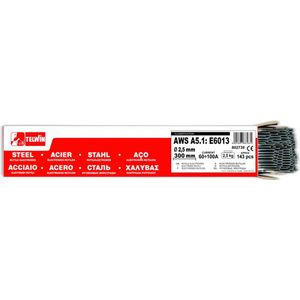 Telwin - Rutiel Laselektroden - Ø 2,5 x 300 mm - 143 Stuks