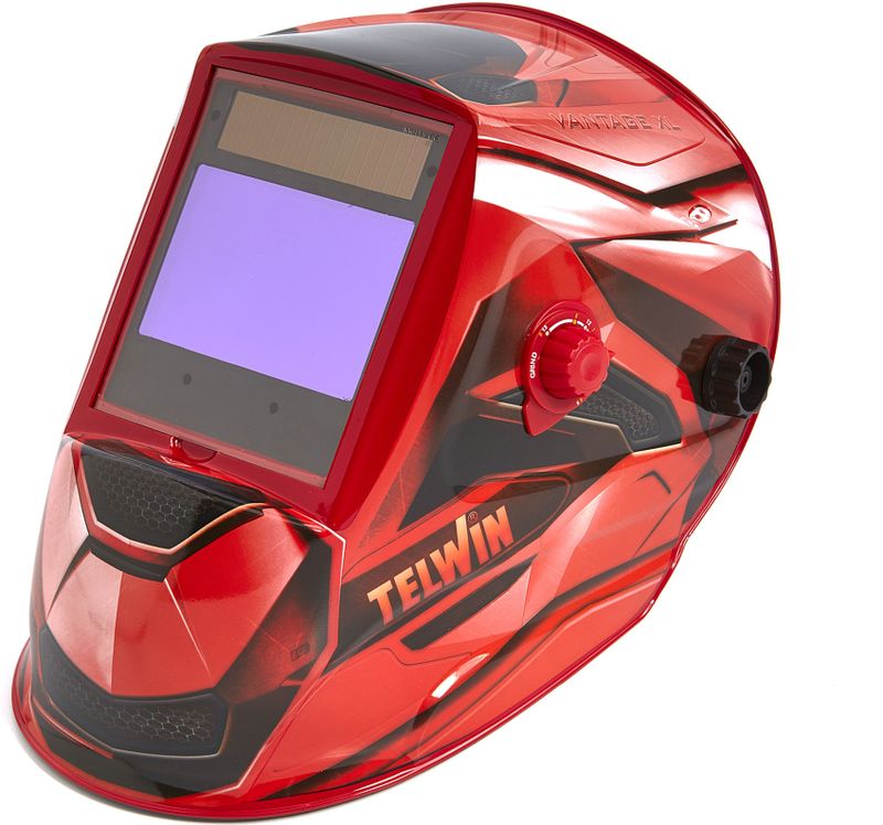 TELWIN - Lashelm automatisch - VANTAGE RED XL MMA/MIG-MAG/TIG HELMET