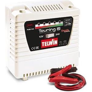 Telwin Acculader Touring 15 Tronic 230V 12V / 24V Laden en Onderhouden