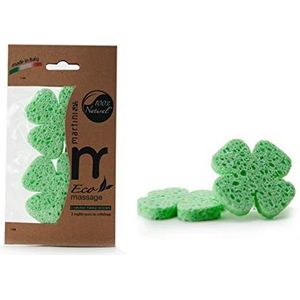 Martini SPA make-up remover van pure cellulose, klaverblad, 2 stuks