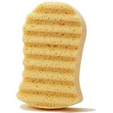 martini SPA Massage Natuurlijke zachte spons van pure cellulose, beige, 14 x 8,7 x 3 cm, 31 g, 1 stuk, gemaakt in Italië