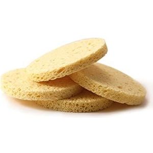 Massage Make-up Spons - 2 Sponzen - Natuurlijke Cellulose - Zacht voor Gevoelige Huid