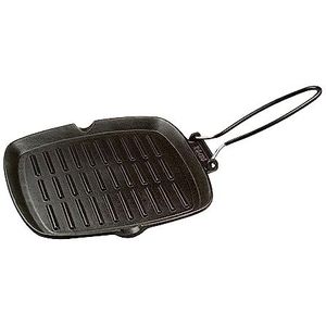 Excèlsa ""Dieta-grill"" grillpan, gietijzer, 24 x 24 cm.