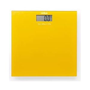 Excelsa Spa Elektrische personenweegschaal, geel, 30 x 30 cm
