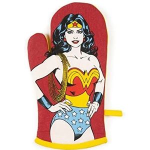 Excelsa Wonder Woman ovenhandschoenen, één maat, voering van 100% katoen, vulling van polyester