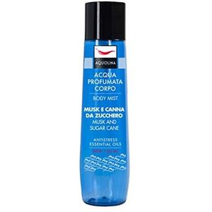 Aquolina Geparfumeerd lichaamswater met musk en suikerriet, langdurige geur, 150 ml