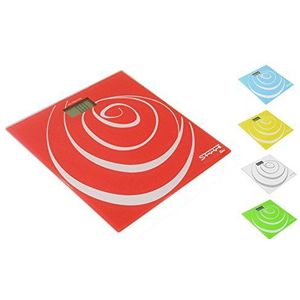 STUBE 642 badkamerweegschaal, wit (30 cm, 30 cm, 3 x AAA)