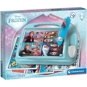 Clementoni - Travel Quiz - Disney Frozen - Educatief spel met elektronische pen - vanaf 3 jaar