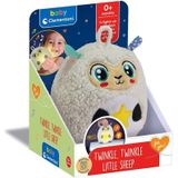 Clementoni - Twinkle Twinkle Little Sheep - Nachtlampje - Wit - Pluche