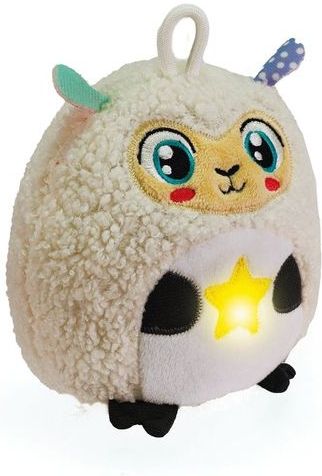 Clementoni - Twinkle Twinkle Little Sheep - Nachtlampje - Wit - Pluche