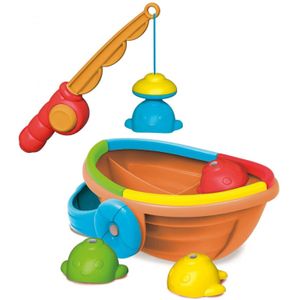 Baby Clementoni - Magnetisch Visspel - Hengelspel met 4 Vissen - Speelgoed vanaf 1 Jaar