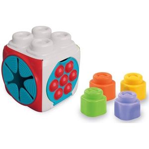 Clementoni - Clemmy Cube - Blokkenset - Educatief Speelgoed - 6-36 Maanden