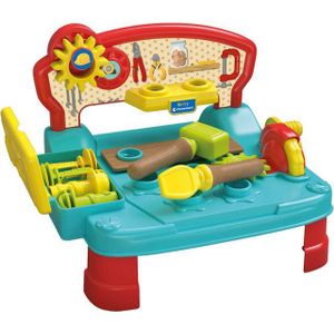 Clementoni - Babywerkbank - Speelgoed - Multikleur - Hamer en Schroevendraaier