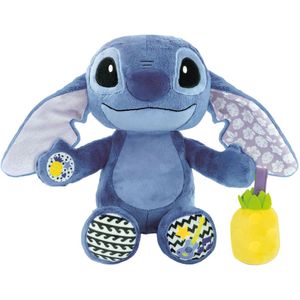 Clementoni Baby Speelgoed - Stitch Knuffel - Kalmerende en spellende knuffel - Maakt muziek - 0-36 maanden