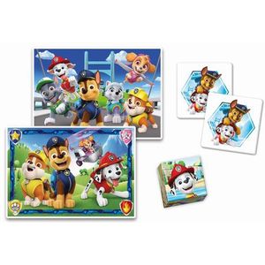 Clementoni - Edukit 4in1 - Educatief Spel - Paw Patrol - 4 Activiteiten
