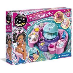 Clementoni - Crazy Chic - Nagelkunst Set - Multicolor - Veilig voor Kinderen