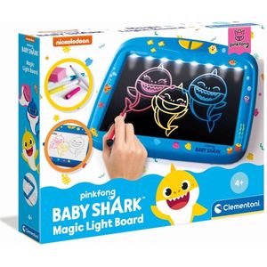 Nickelodeon Tekenbord Baby Shark Junior 25 X 18 Cm Blauw 8-delig