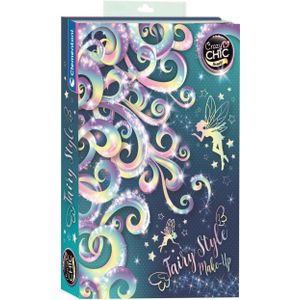 Clementoni - 18696 - Crazy Chic - Fairy Style Make Up - Cosmetische Tas - Wasbare Make-Up Set