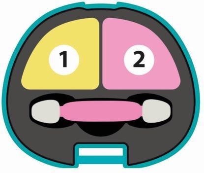 Clementoni - Crazy Chic - Oogschaduw Set - Eenhoorn - 2 Kleuren