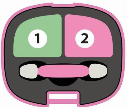 Clementoni - Crazy Chic - Oogschaduwset - Panther - Hypoallergeen - 2 Kleuren