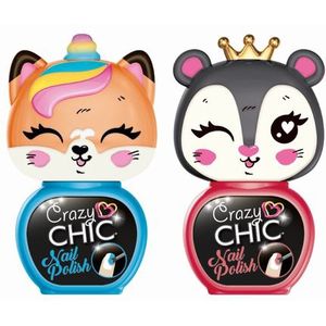 Clementoni - Crazy Chic - Nagellakset - Meerkleurig - Niet Giftig