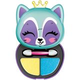 Clementoni - Crazy Chic-Lovely Eyeshadow: vos-etui oogschaduw, veilige en hypoallergene make-up, cosmetische set meisjes 6 jaar, gemakkelijk wasbaar met water, meerkleurig, 18818