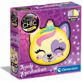 Clementoni - Crazy Chic - Oogschaduw Set - Tiger - Veelkleurig - Hypoallergeen