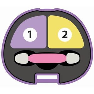 Clementoni - Crazy Chic - Oogschaduw Set - Tiger - Veelkleurig - Hypoallergeen