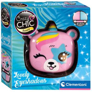 Clementoni Crazy Chic - Oogschaduw voor kinderen - Make-up voor kinderen - 2 Kleuren - Vanaf 6 jaar