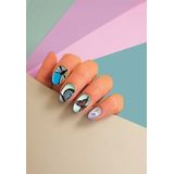 Clementoni - Cazy Chic - Press & Go Nails - Kunstnagels - Vlinders - Speelgoed