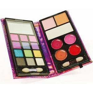 Clementoni - Crazy Chic - Portemonnee - Roze - Make-updoos