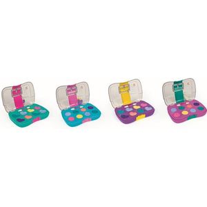 Clementoni - Crazy Chic - Make-up Set - Roze Donkerblauw Paars Helblauw - Veilig en Niet Giftig