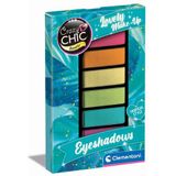 Clementoni - Cazy Chic - Oogschaduw - 6 Kleuren - Tropical