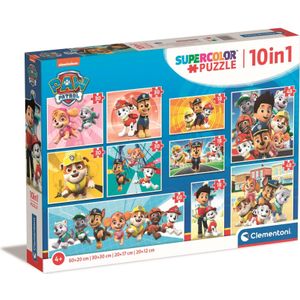 Clementoni Paw Patrol - 10 in 1 Puzzels (330 Onderdelen, Geschikt voor kinderen vanaf 4 jaar)