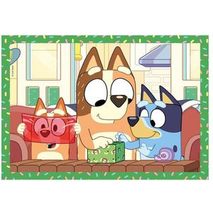 Clementoni - Bluey Puzzle 4 in 1 - Multicolore - 21530