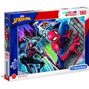 Clementoni - Puzzel - Spider-Man - 180 Stukjes - Voor Kinderen