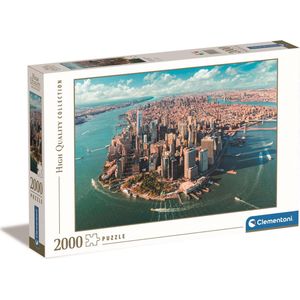 Clementoni - Puzzel - 2000 Stukjes - Lower Manhattan - High Quality Collection