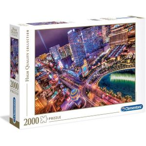 Las Vegas - 2000 stukjes (Clementoni High Quality Collection)