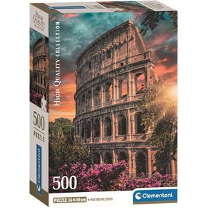 CLE - Puzzle 500 Compact - Flavian Amphitheatre - Hoogwaardige Gerecyclede Materialen