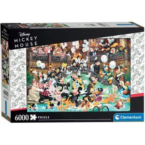 Clementoni High Quality Collection - Puzzel 6000 Stukjes - Disney Gala - Puzzel Voor Volwassenen en Kinderen - 14-99 jaar