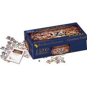 Clementoni - Puzzel 13200 Stukjes - High Quality - Mickey Mouse Orkest - Puzzel Voor Volwassenen en Kinderen - 10-99 jaar