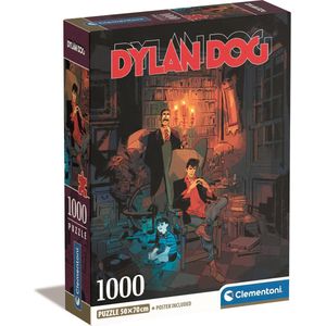 Clementoni - Puzzel - 1000 Stukjes - Dylan Dog - Puzzel Voor Volwassenen