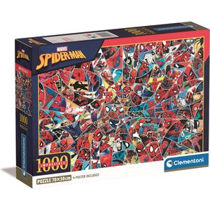 Clementoni Impossible Spider-Man Legpuzzel 1000 stuk(s) Strips
