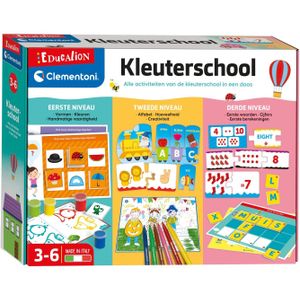 Education Clementoni - Kleuterschool - Kleuter Speelgoed - Educatief Speelgoed - 3-6 Jaar