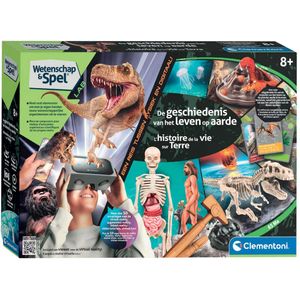 Clementoni Wetenschap & Spel - History of Life on Earth - Speelgoed van het Jaar - Educatief Speelgoed - Vanaf 8 jaar