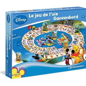 Clementoni - 66273 - Ganzenbord Disney - Bordspel - Franse en Nederlandse Taal