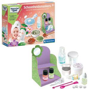Clementoni - Wetenschap en Spel - Schoonheidsmaskers - Knutselpakket Kinderen